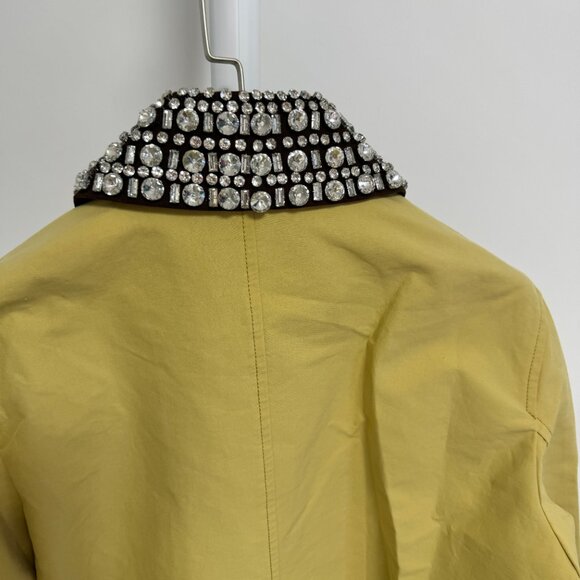 Veronica Beard Arlen Dickey crystal-embellished coated-cotton coat - Picture 11 of 12